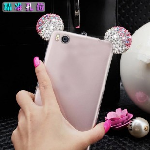 قاب ژله ای Diamond Mickey Luxury 3d Case for Xiaomi Mi4c