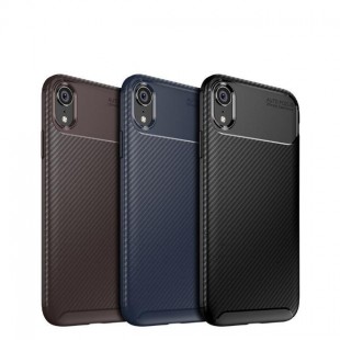 قاب ژله ای طرح کربن Autofocus Carbon Case iPhone Xr