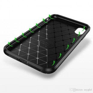 قاب ژله ای طرح کربن Autofocus Carbon Case iPhone Xs Max