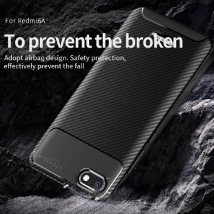 قاب ژله ای طرح کربن شیائومی Autofocus Carbon Case Xiaomi Redmi 6A