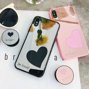 قاب آینه ای پاپ سوکت دار Mirror Love POP Case iPhone 7