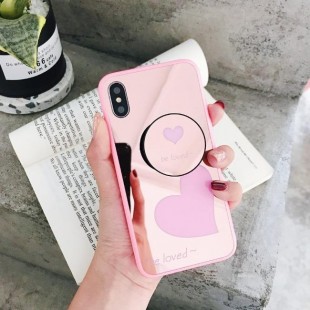 قاب آینه ای پاپ سوکت دار Mirror Love POP Case iPhone 7