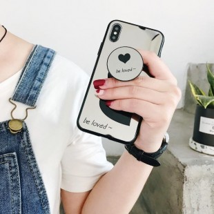 قاب آینه ای پاپ سوکت دار Mirror Love POP Case iPhone 7