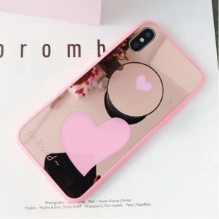 قاب آینه ای پاپ سوکت دار Mirror Love POP Case iPhone 6 Plus