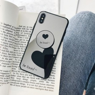 قاب آینه ای پاپ سوکت دار Mirror Love POP Case iPhone 6 Plus