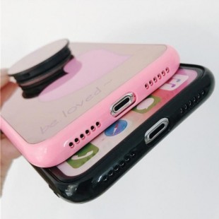 قاب آینه ای پاپ سوکت دار Mirror Love POP Case iPhone X/Xs