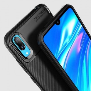 قاب ژله ای طرح کربن هواوی Autofocus Carbon Case Huawei Y7 Prime 2019