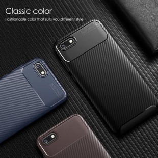 قاب ژله ای طرح کربن هواوی Autofocus Carbon Case Huawei Y5 Prime 2018