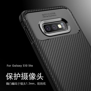 قاب ژله ای طرح کربن سامسونگ Autofocus Carbon Case Samsung Galaxy S10e