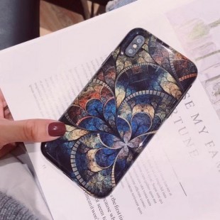 قاب ژله ای طرح اسلیمی Patterned TPU Case iPhone 7