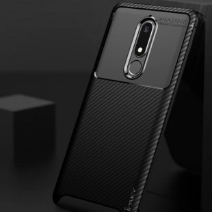 قاب ژله ای طرح کربن نوکیا Autofocus Carbon Case Nokia 5.1