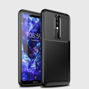 قاب ژله ای طرح کربن نوکیا Autofocus Carbon Case Nokia 6