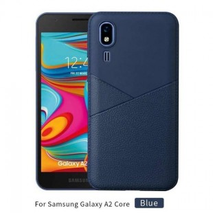 قاب ژله ای طرح چرم سامسونگ Samsung Galaxy A2 Core Leather TPU Case