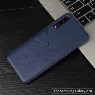 قاب ژله ای طرح چرم سامسونگ Samsung Galaxy A10 Leather TPU Case