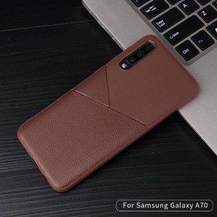 قاب ژله ای طرح چرم سامسونگ Samsung Galaxy M10 Leather TPU Case
