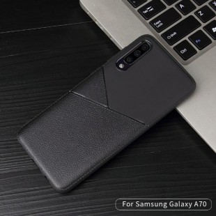 قاب ژله ای طرح چرم سامسونگ Samsung Galaxy M10 Leather TPU Case