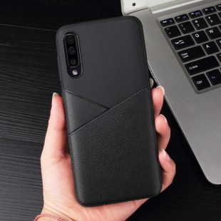 قاب ژله ای طرح چرم سامسونگ Samsung Galaxy M10 Leather TPU Case