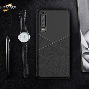 قاب ژله ای طرح چرم هواوی Huawei P30 Lite Leather TPU Case