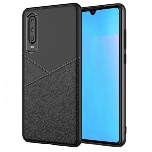 قاب ژله ای طرح چرم هواوی Huawei P30 Lite Leather TPU Case