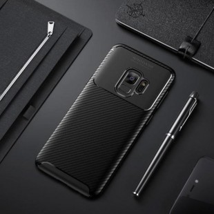 قاب ژله ای طرح کربن سامسونگ Autofocus Carbon Case Galaxy S9