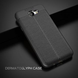 قاب ژله ای طرح چرم Auto focus Case Samsung Galaxy J7 Prime 2