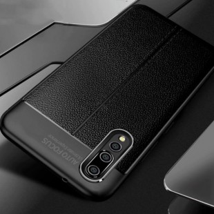 قاب ژله ای طرح چرم Auto Focus Case Samsung Galaxy M30