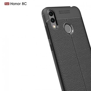 قاب ژله ای طرح چرم Auto Focus Case Huawei Honor 8C