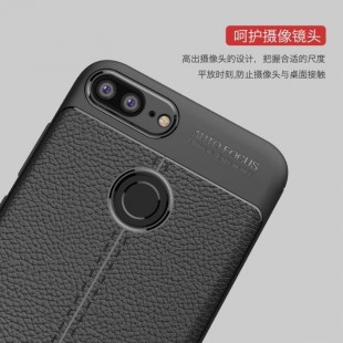 قاب ژله ای طرح چرم هواوی Auto Focus Case Huawei Honor 9i