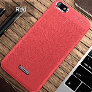 قاب ژله ای طرح چرم شیائومی Auto Focus Case Xiaomi Redmi 6