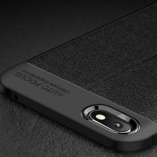 قاب ژله ای طرح چرم شیائومی Auto Focus Case Xiaomi Redmi 6