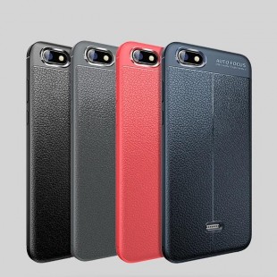 قاب ژله ای طرح چرم شیائومی Auto Focus Case Xiaomi Redmi 6