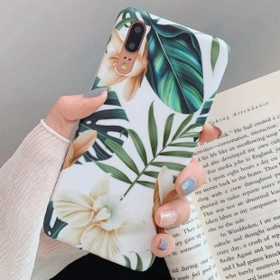 قاب ژله ای طرح برگ سامسونگ Leaf TPU Case Samsung Galaxy Note 8