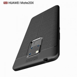 قاب ژله ای طرح چرم هواوی Auto Focus Case Huawei Mate 20X