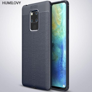 قاب ژله ای طرح چرم هواوی Auto Focus Case Huawei Mate 20X