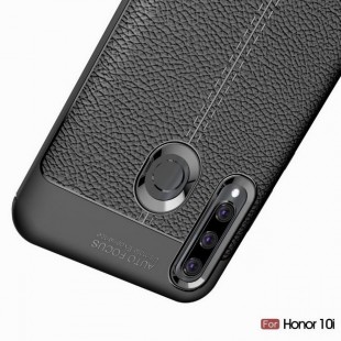 قاب ژله ای طرح چرم هواوی Auto Focus Case Huawei Honor 10i