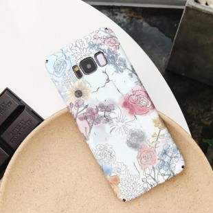 قاب ژله ای طرح گل سامسونگ Flower TPU Case Samsung Galaxy S7