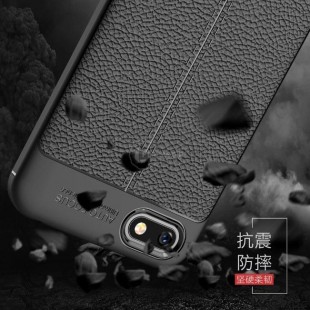 قاب ژله ای طرح چرم هواوی Auto Focus Case Huawei Y5 Lite 2018