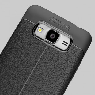 قاب ژله ای طرح چرم سامسونگ Auto Focus Case Samsung Galaxy J3 2016