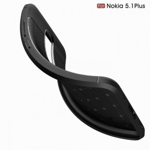 قاب ژله ای طرح چرم نوکیا Auto Focus Case Nokia 5.1 Plus