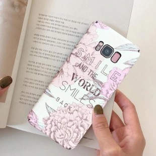 قاب ژله ای طرح گل آیفون Flower TPU Case Apple iPhone X