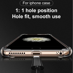 قاب ژله ای شفاف ضدضربه آیفون Shockproof Case for iPhone 7 Plus