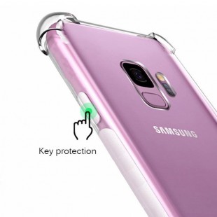 قاب ژله ای شفاف ضدضربه سامسونگ Shockproof Case for Samsung Galaxy S9 PLUS