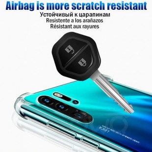 قاب ژله ای شفاف ضدضربه هواوی Shockproof Case for Huawei P30 Lite