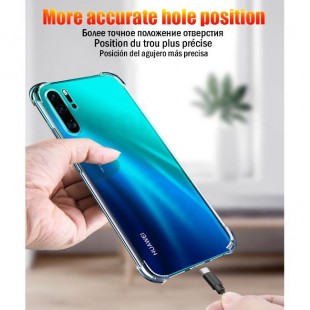 قاب ژله ای شفاف ضدضربه هواوی Shockproof Case for Huawei P30 Lite