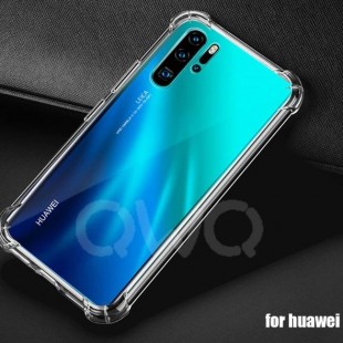 قاب ژله ای شفاف ضدضربه هواوی Shockproof Case for Huawei P30 Lite