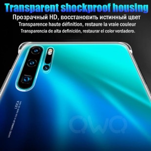 قاب ژله ای شفاف ضدضربه هواوی Shockproof Case for Huawei P30 Pro