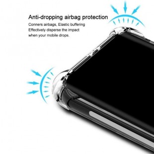 قاب ژله ای شفاف ضدضربه هواوی Shockproof Case for Huawei Honor 8C