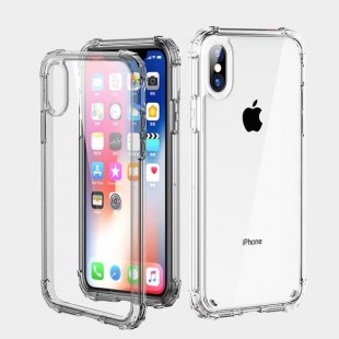 قاب ژله ای شفاف ضدضربه آیفون Shockproof Case for iPhone X