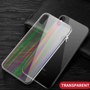 قاب ژله ای لیزری رنگی آیفون Laser Case For Iphone X