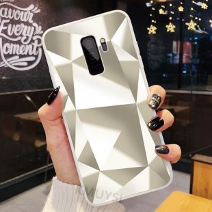 قاب الماسی پشت گلس سامسونگ Diamond Case Samsung Galaxy A6 Plus